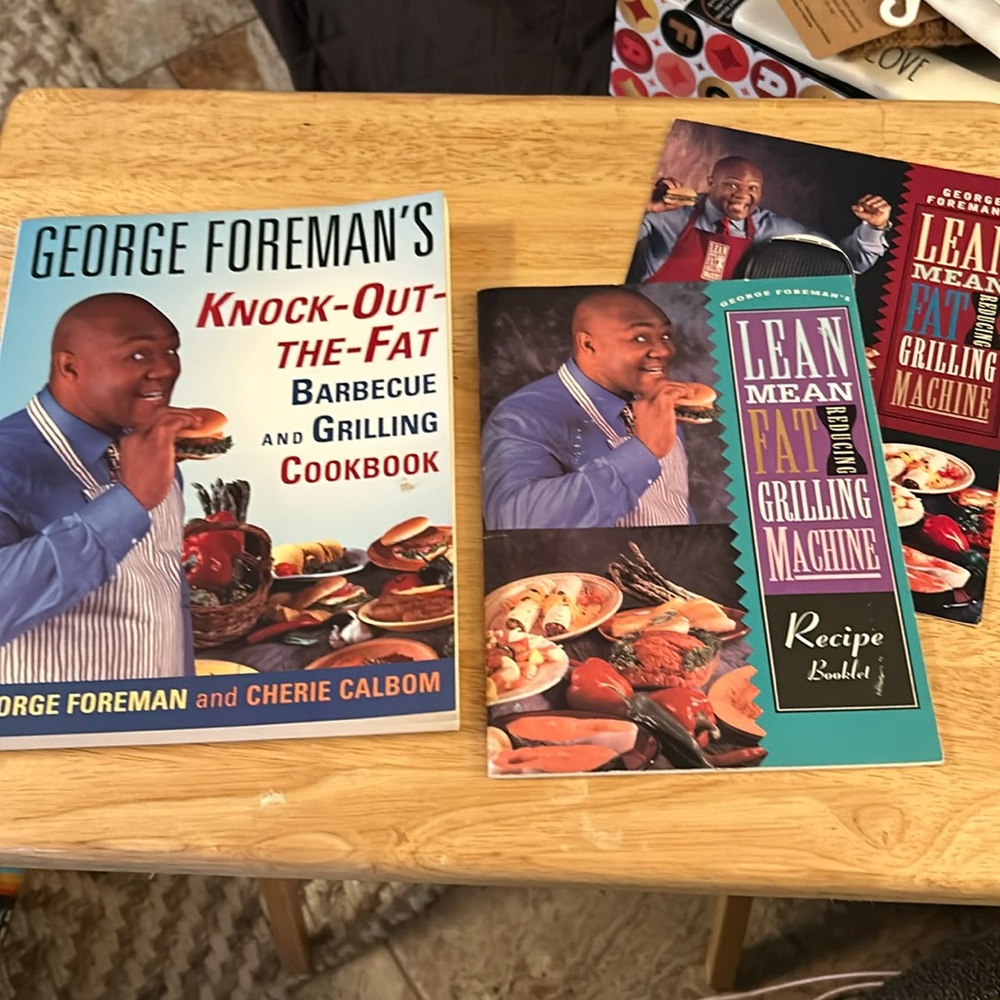George Foreman cookbooks